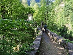 Il ponte sul torrente Ovesca : sdas16